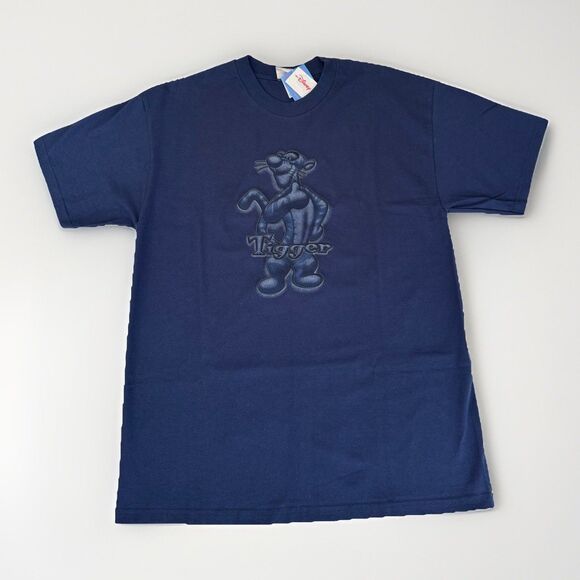 Tigger Vintage 90s 00s Y2K Disney Store T-Shirt Puffy Winnie the Pooh Size Large - Picture 1 of 5
